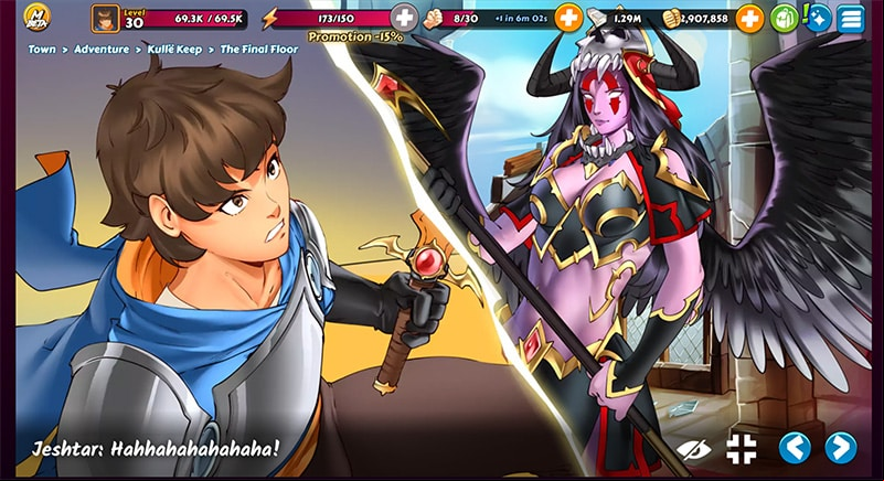 gameplay Manga RPG