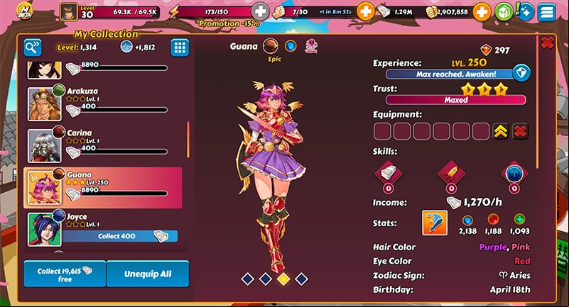 jeu de rôle gratuit sur navigateur Manga RPG
